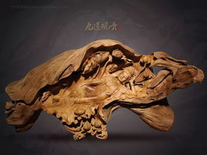 精品崖柏根雕作品 九莲观音 赏析