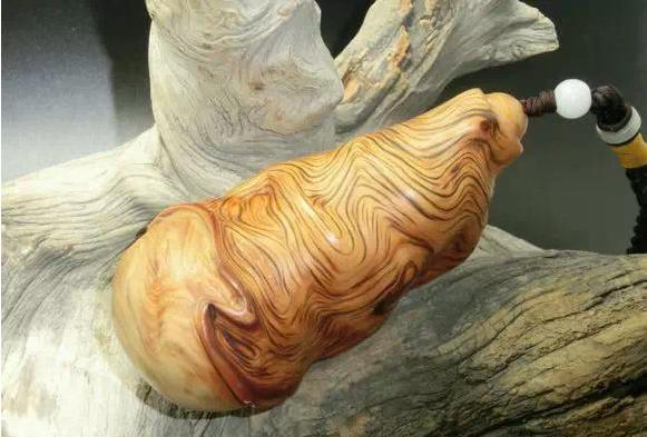 崖柏手把件制作过程,原来这么多讲究!