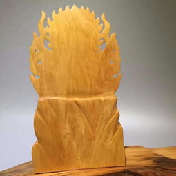 精雕工艺品崖柏自在观音摆件居家礼品