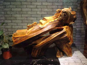 做工一流 太行山崖柏精品安居乐业摆件