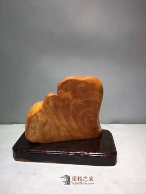 崖柏工艺品《悟禅》 神开脸动态栩栩如生工艺精湛