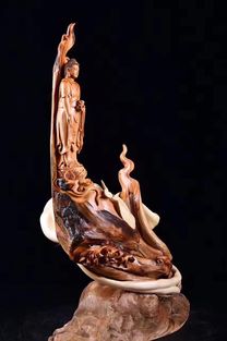 名师作品 精品崖柏 太行陈化料 大日如来