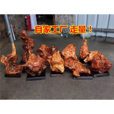 崖柏根雕艺术 摆件、茶几与茶盘的独特魅力